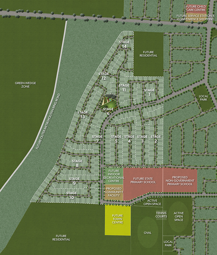 Master-Plan-image - Trijena Mickleham-Donnybrook